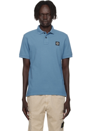 Stone Island Blue 2200005 Short Sleeve Polo