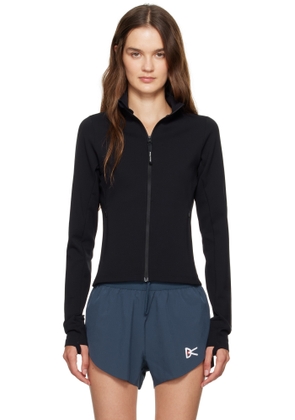 District Vision Black Studio Full Zip Midlayer Jacket