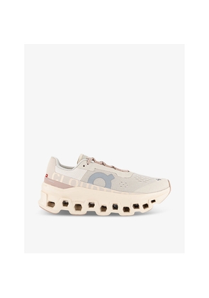 Womens Cloudmonster Cushioned Chunky-Soled Mesh Low-Top Trainers