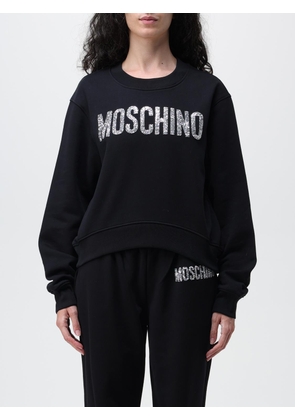 Moschino Couture jersey sweatshirt with glitter