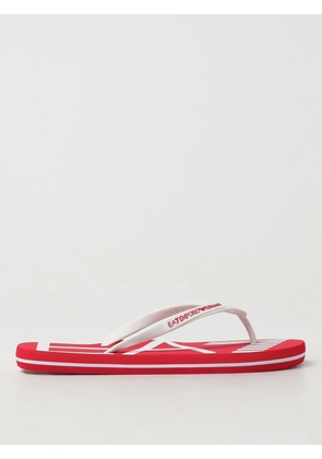 Sandals EA7 Men color Red