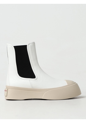 Boots MARNI Woman color White