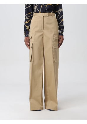 Pants VERSACE Woman color Beige