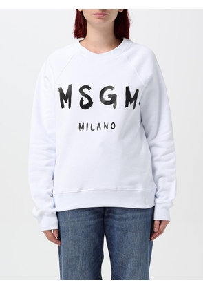 Sweatshirt MSGM Woman color White