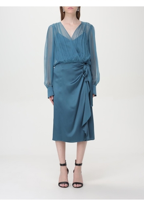 Dress ALBERTA FERRETTI Woman color Teal