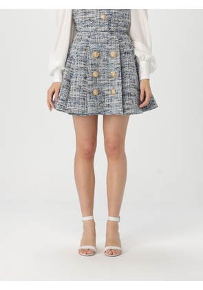 Skirt BALMAIN Woman color Blue