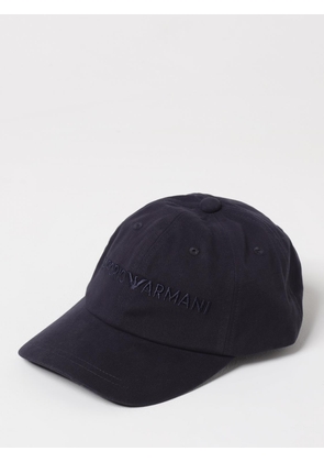 Hat EMPORIO ARMANI Men color Blue