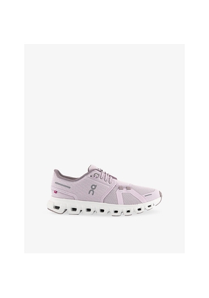Womens On Cloud 6 Mesh Low-Top Trainers