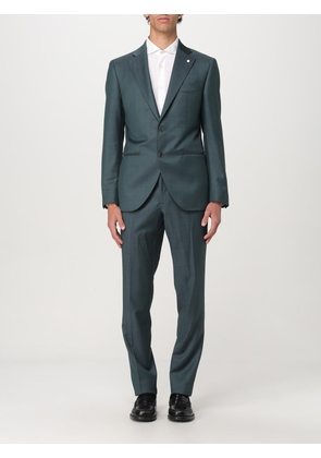 Suit LUIGI BIANCHI Men color Green