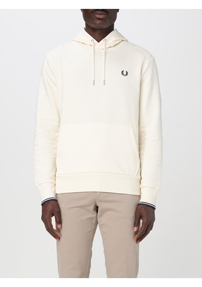 Sweatshirt FRED PERRY Men color Cream
