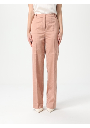 Pants PINKO Woman color Pink
