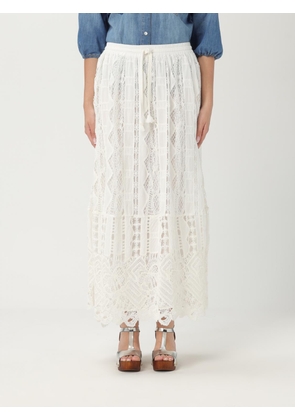 Skirt PINKO Woman color White