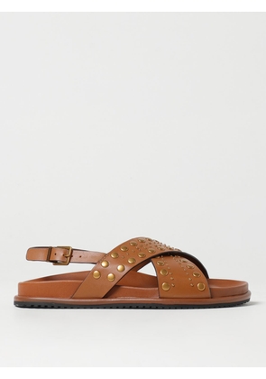 Heeled Sandal TWINSET Woman color Leather