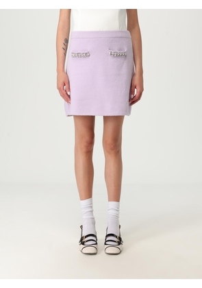 Skirt SELF-PORTRAIT Woman color Lilac