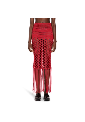 Crochet Knit Skirt