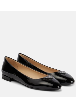 Prada Patent leather ballet flats