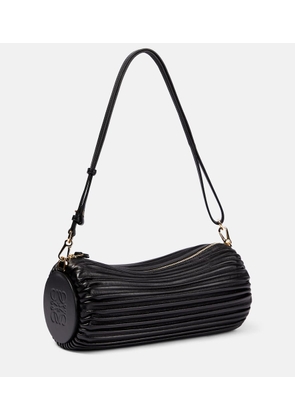 Loewe Bracelet pleated leather shoulder bag