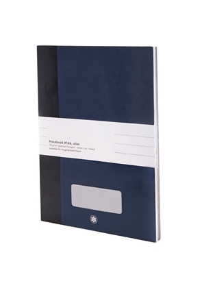 Montblanc 2 Fine Stationery #146 Slim Blue Notebooks