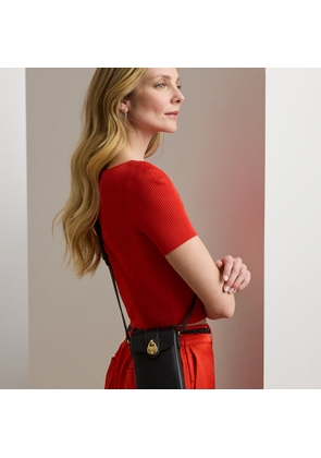 Leather Tanner Crossbody Tech Case