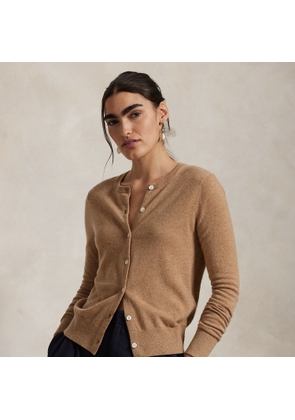 Cashmere Crewneck Cardigan