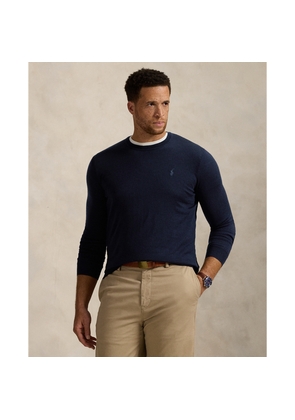 Big & Tall - Washable Wool Crewneck Jumper