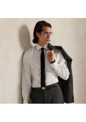 Custom Fit Textured Shirt