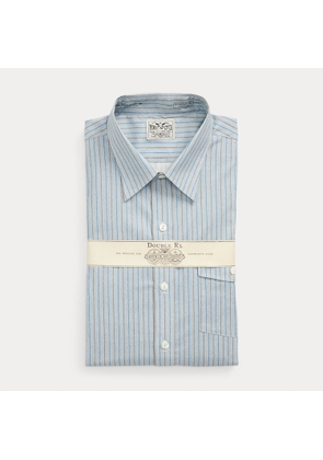 Slim Fit Stripe-Print Woven Shirt