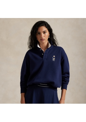 Polo Bear Fleece Long-Sleeve Polo Shirt