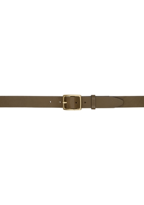 rag & bone Brown Leather Boyfriend Belt