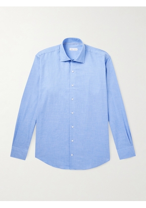 Peter Millar - Highlands Cotton Shirt - Men - Blue - S