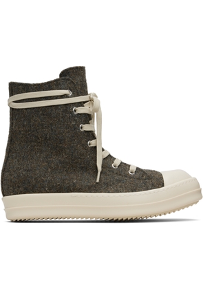 Rick Owens Khaki Concordians Sneakers