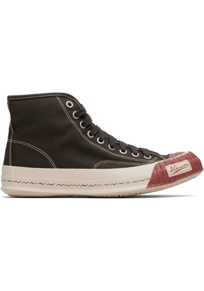 visvim Black Skagway Hi Alta Sneakers