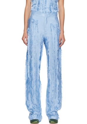 Edward Cuming Blue Scratch The Itch Trousers