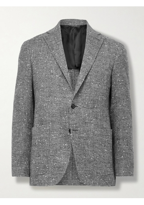 Canali - Kei Herringbone Wool-Blend Blazer - Men - Gray - IT 46