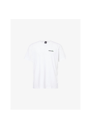 Mens Finisterre Fruits De Mer Graphic-Print Short-Sleeves Cotton T-Shirt