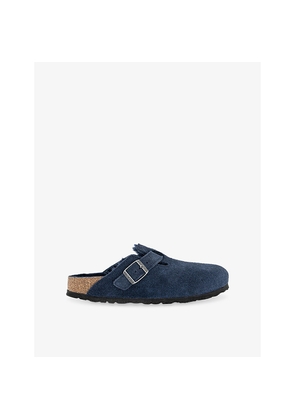 Womens Birkenstock Boston Suede Clogs