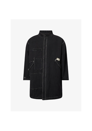 Mens Story mfg Bramble Oversized Cotton Parka Jacket