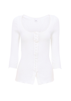 Chloé Fitted Tubular Jersey Cardigan - Moda Operandi