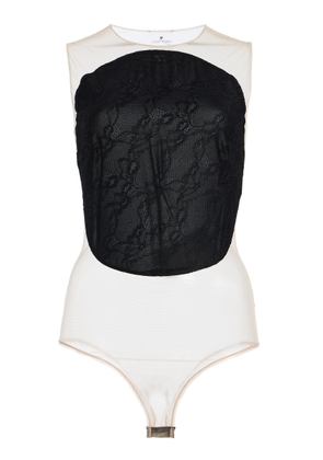 Courrèges Illusion Circle Lace Bodysuit - Moda Operandi