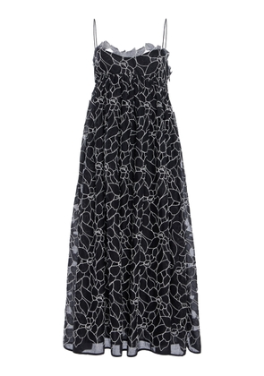 Ulla Johnson Marina Cotton Voile Maxi Dress - Moda Operandi