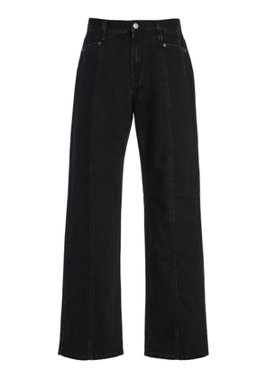 House of Dagmar Rigid Mid-Rise Loose-Fit Jeans - Moda Operandi