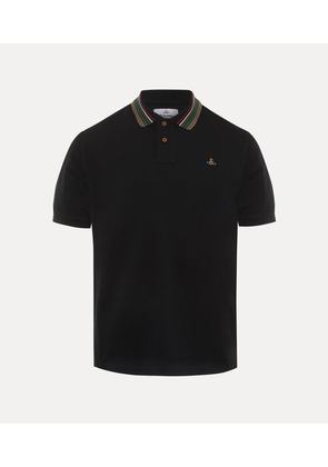 Vivienne Westwood Classic Polo Organic Cotton Black L Men
