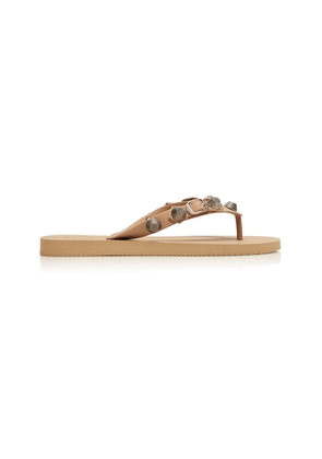 Balenciaga City Rubber Thong Sandals - Moda Operandi