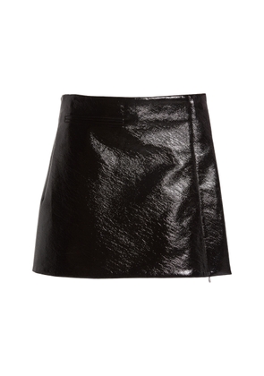 Courrèges One-Minute Vinyl Mini Skirt - Moda Operandi