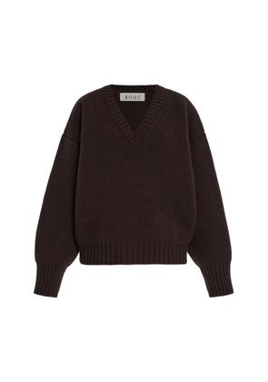 Róhe Sculptural Compact-Knit Sweater - Moda Operandi