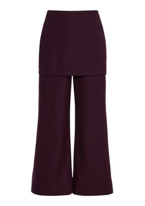 SLOAN Combination Wool Trousers - Moda Operandi