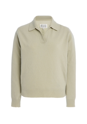 Maison Margiela Wool Polo Sweater - Moda Operandi