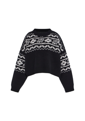 Róhe Oversized Fair-Isle Knit Wool Sweater - Moda Operandi