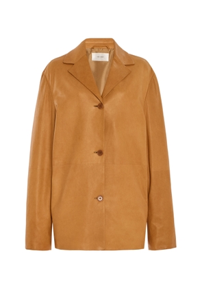The Row Fabian Leather Jacket - Moda Operandi