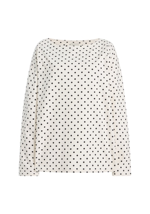 Posse Exclusive Bea Polka-Dot Cotton Top - Moda Operandi